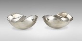 Lino Sabattini. Guscio bowls,