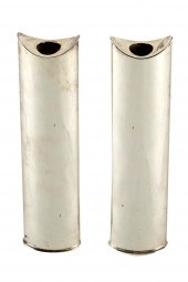 LINO SABATTINI: PAIR SILVERPLA