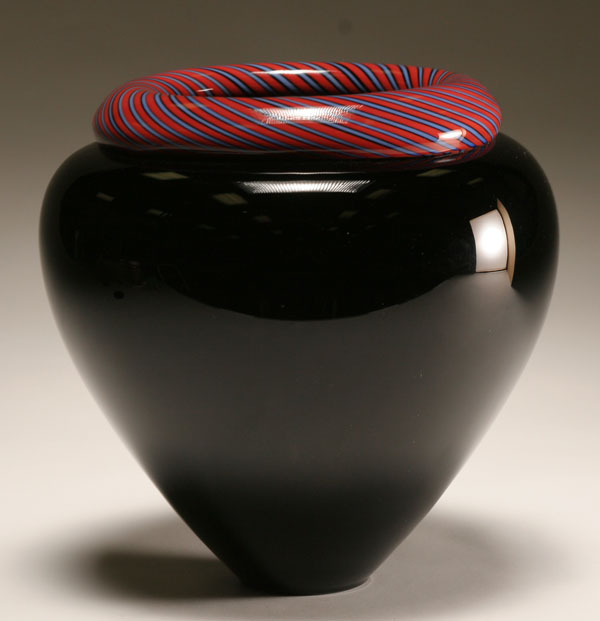 Lino Tagliapietra black art glass