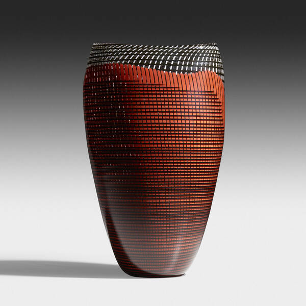 Lino Tagliapietra. Tessuto vase.