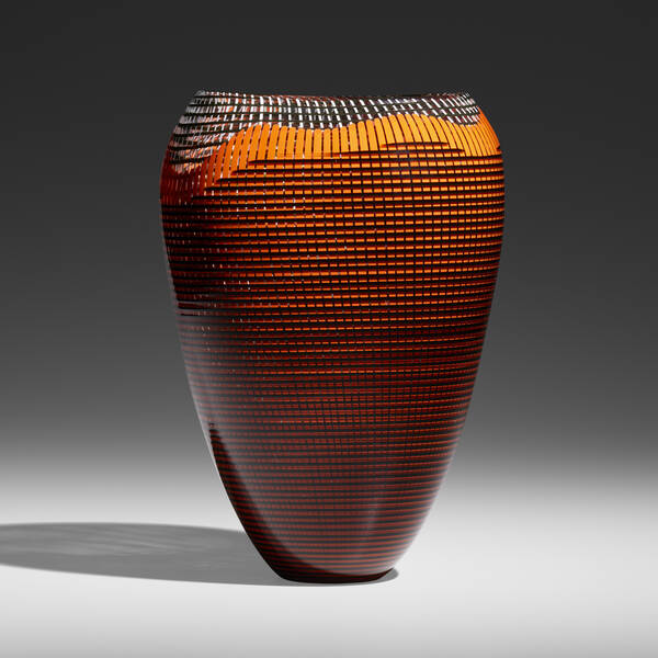 Lino Tagliapietra. Tessuto vase.