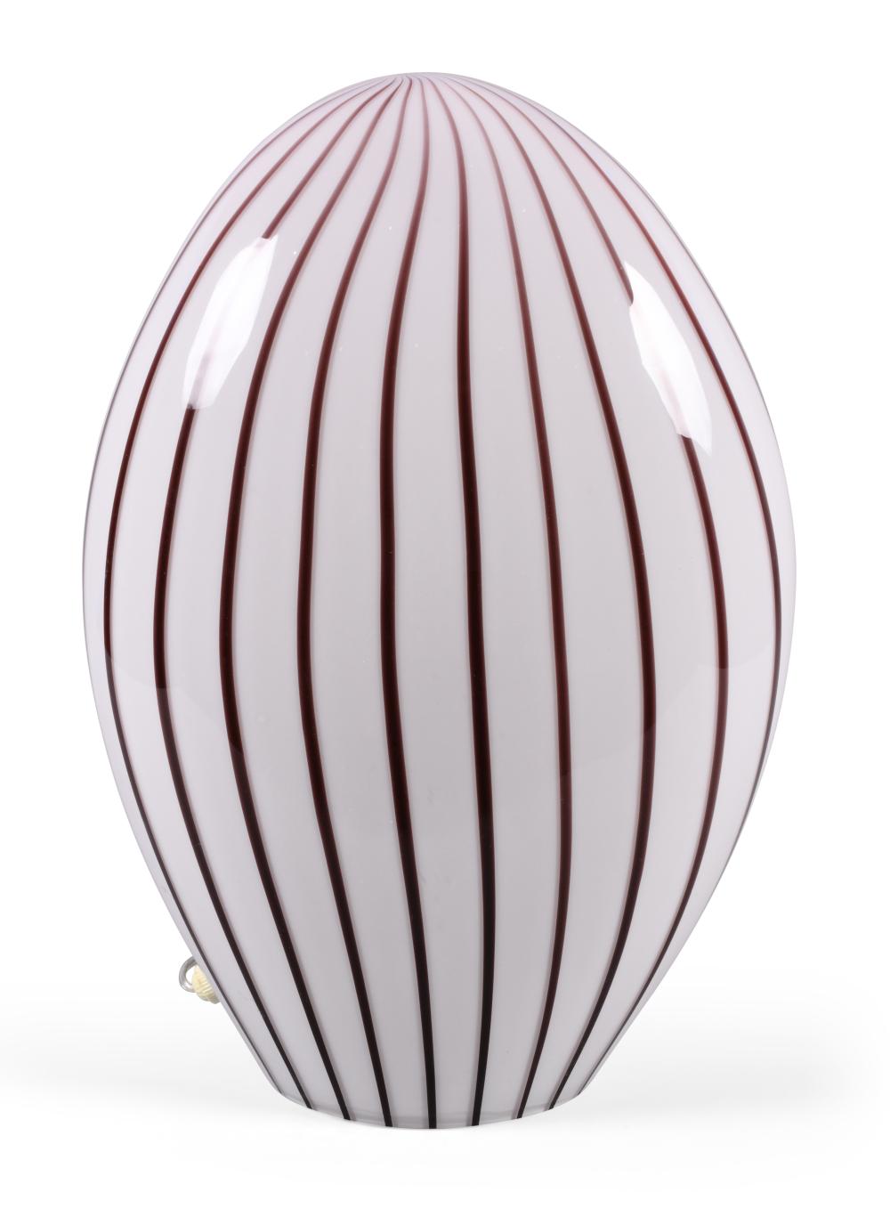 LINO TAGLIOPIETRA GLASS LAMP,