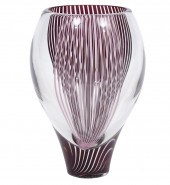 LINO TAGLIOPIETRA MURANO CRANB