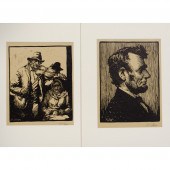 Linoleum Block Prints by Dwigh