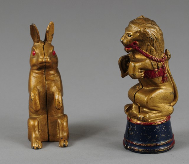 LION AND RABBIT STILL BANKS Cast