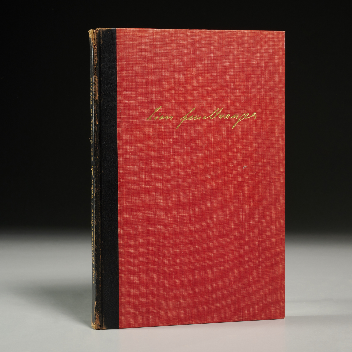 LION FEUCHTWANGER, SIGNED LIMITED