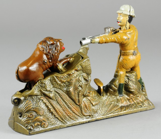 LION HUNTER MECHANICAL BANK J & E