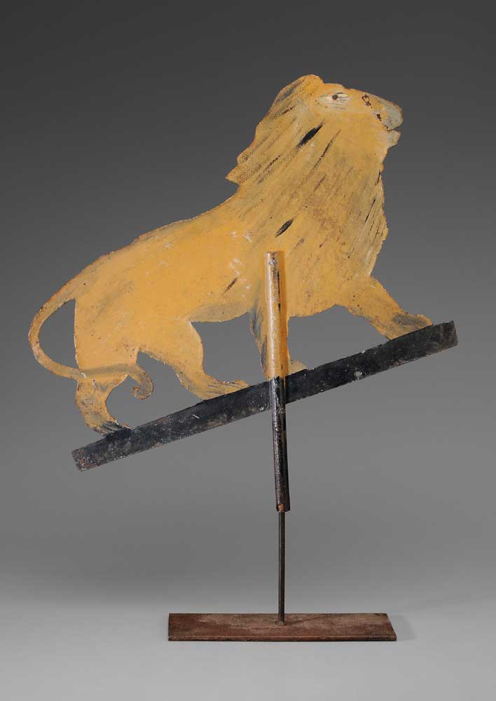 Lion Weathervane American, 20th