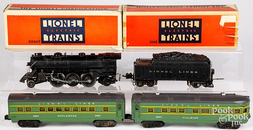 LIONEL #224E LOCOMOTIVE AND