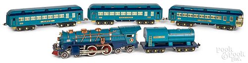 LIONEL BLUE COMET PASSENGER