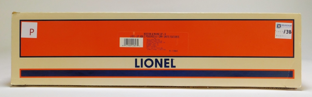 LIONEL BOSTON & MAINE LASH-UP ABA
