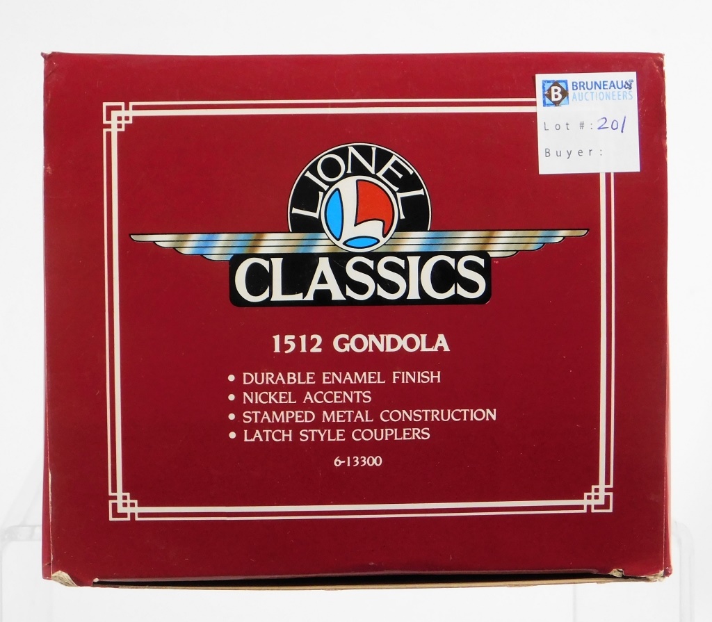 LIONEL CLASSICS #1512 GONDOLA