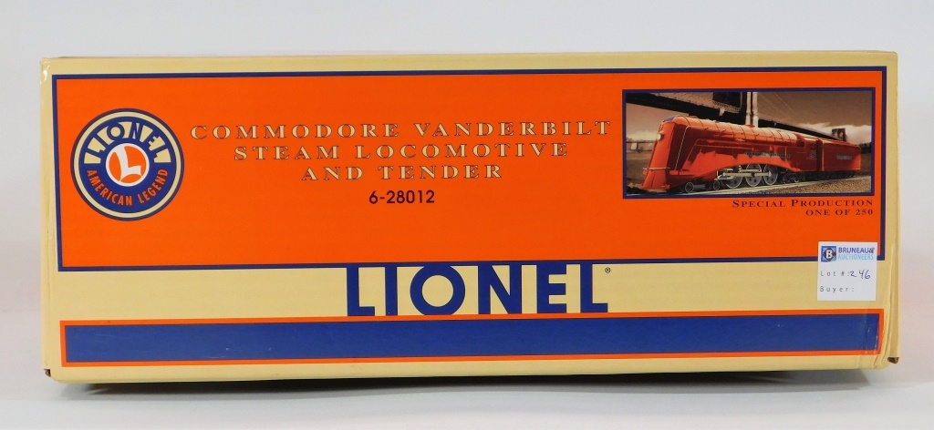 LIONEL COMMODORE VANDERBILT LE