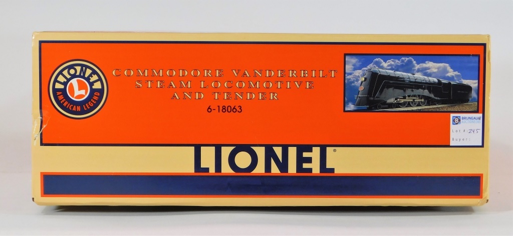 LIONEL COMMODORE VANDERBILT STEAM