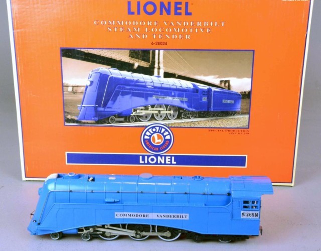 LIONEL COMMODORE VANDERBILT STEAM