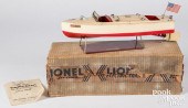 LIONEL - CRAFT BOAT WITH OUTBO