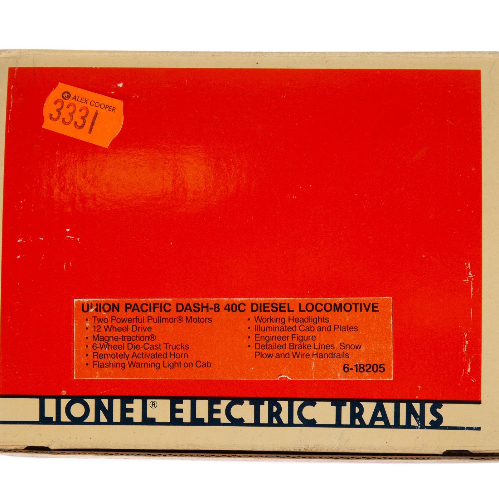 LIONEL DASH-8 40C DIESEL LOCOMOTIVE