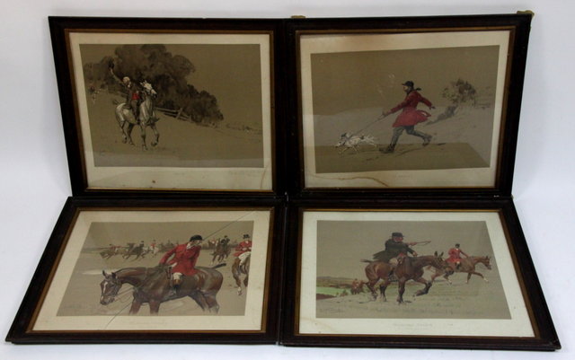 Lionel Edwards Hunting Types The