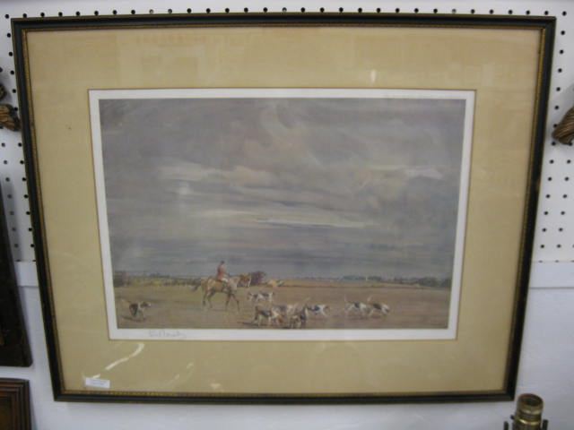 Lionel Edwards Lithograph Fox