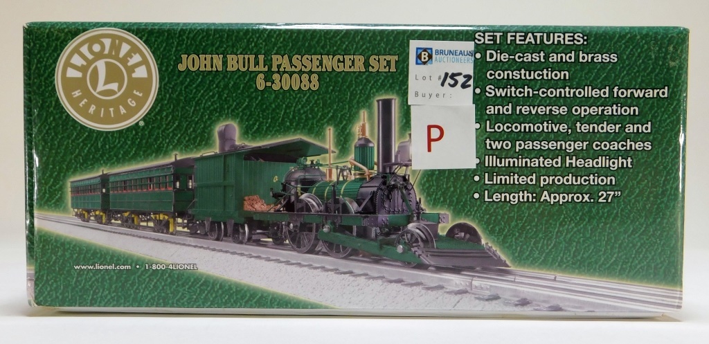 LIONEL JOHN BULL PASSENGER O