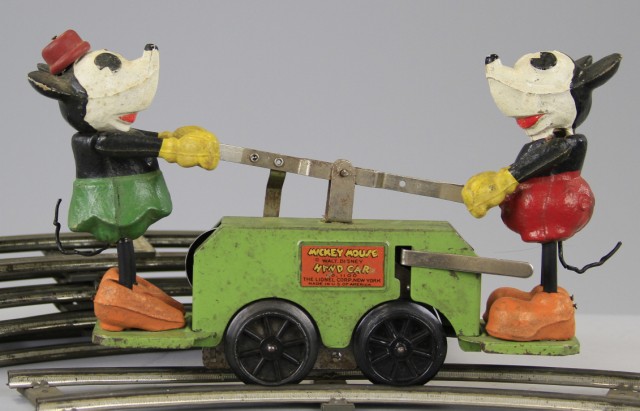 LIONEL MICKEY AND MINNIE MOUSE HAND