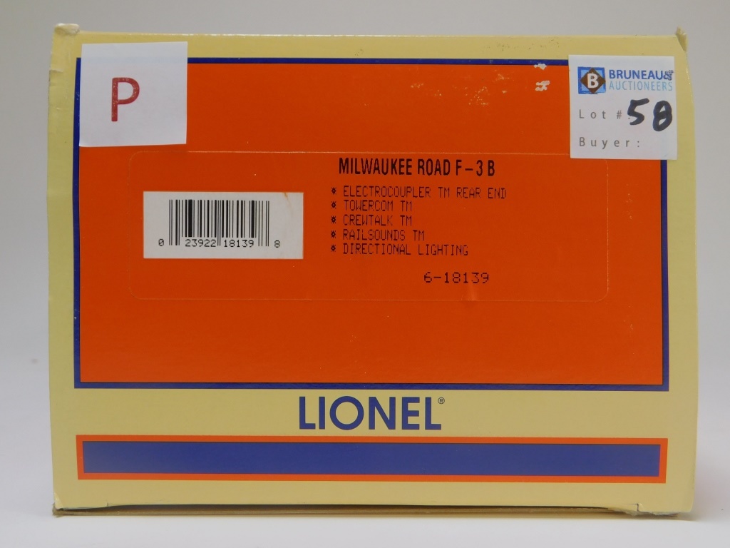 LIONEL MILWAUKEE ROAD F-3B ENGINE