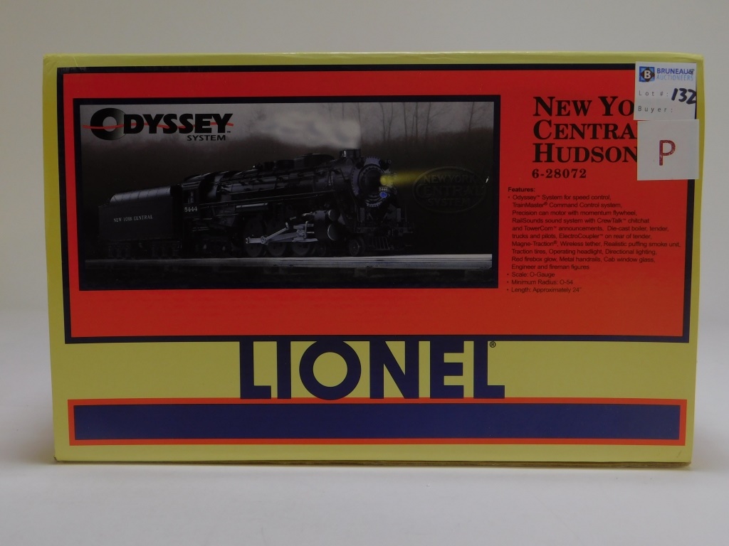 LIONEL NEW YORK CENTRAL HUDSON