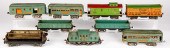LIONEL NINE PIECE TRAIN SETLio