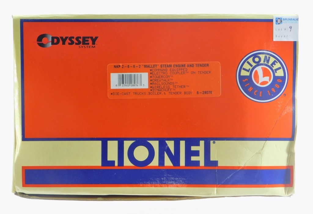 LIONEL NKP 2-6-6-2 MALLET STEAM