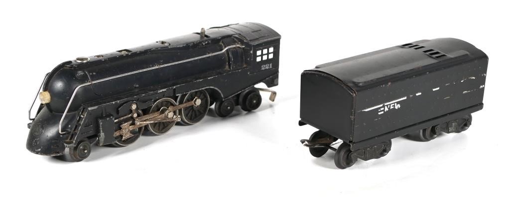 LIONEL O GAUGE STEAM LOCOMOTIVE 221