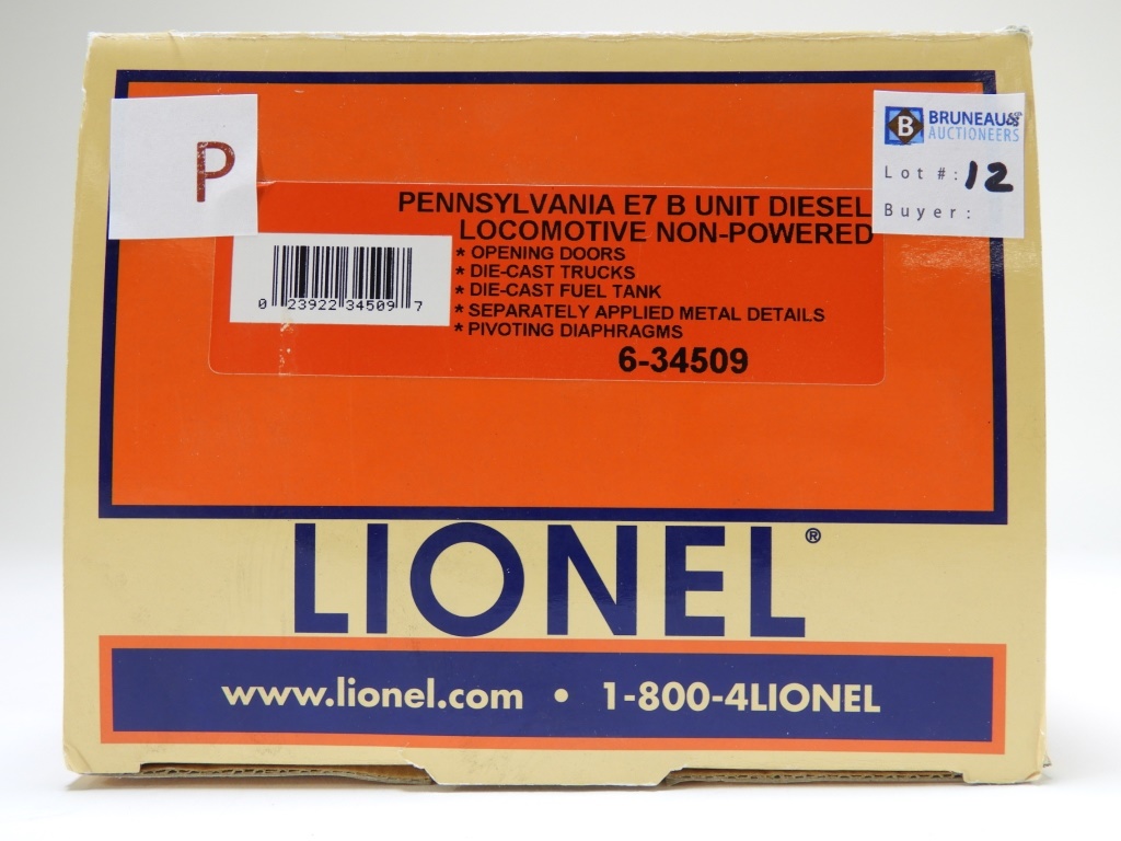 LIONEL PENNSYLVANIA E7 B UNIT