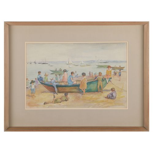 LIONEL S. REISS (1894-1988): HARBOR
