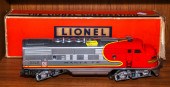 LIONEL "SANTA FE" O GAUGE DIES
