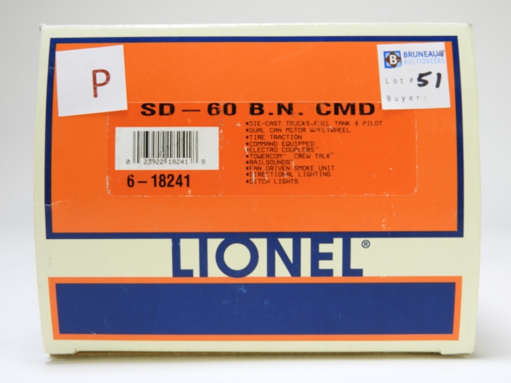 LIONEL SD-60 B.N. COMMAND