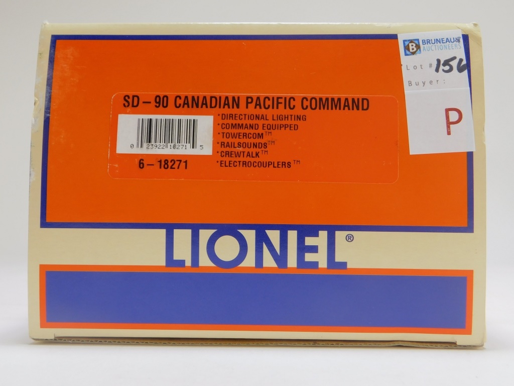 LIONEL SD-90 CANAIDAN PACIFIC
