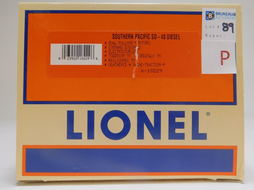LIONEL SOUTHERN PACIFIC SD-40
