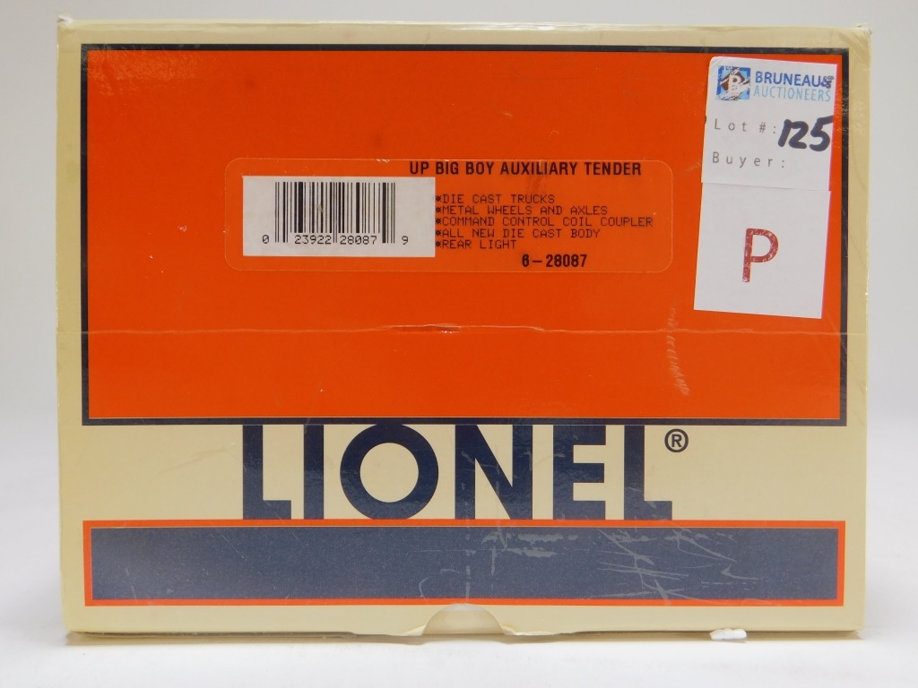 LIONEL UP BIG BOY AUXILIARY