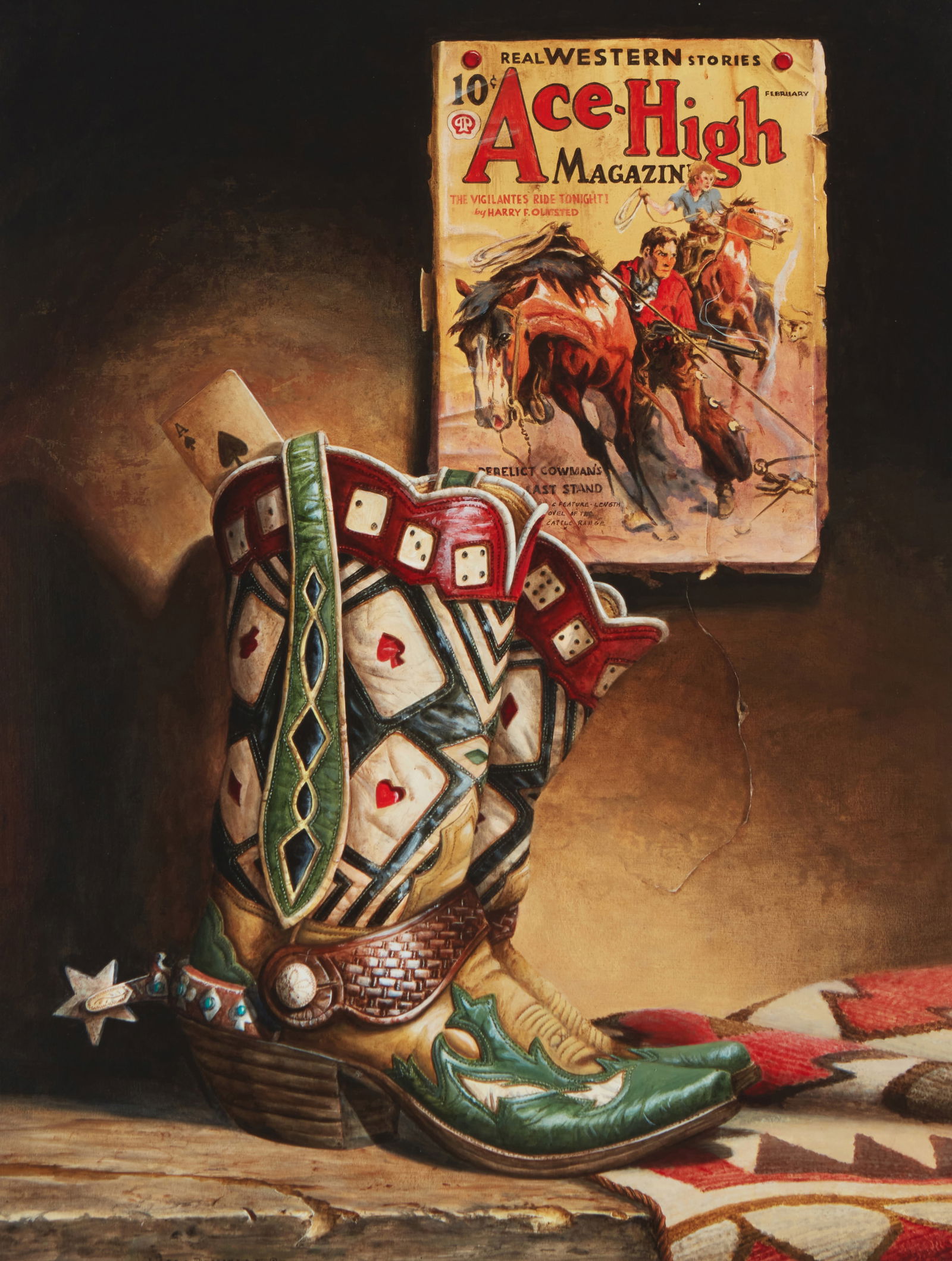 LISA DANIELLE (B. 1958), "ACES
