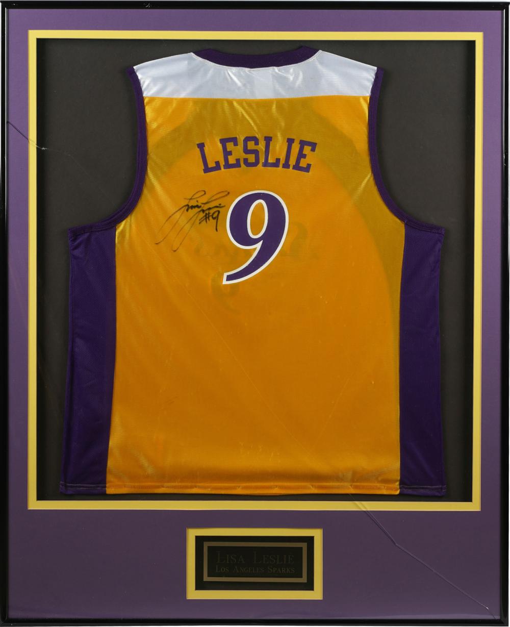 LISA LESLIE SPARKS SIGNED LA SPARKS