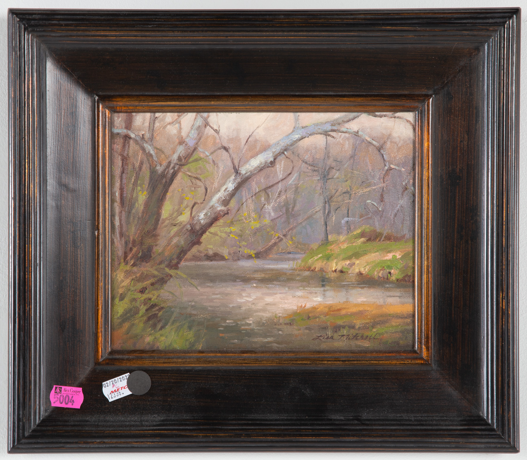LISA MITCHELL. "RIVER VIEW, LOWER