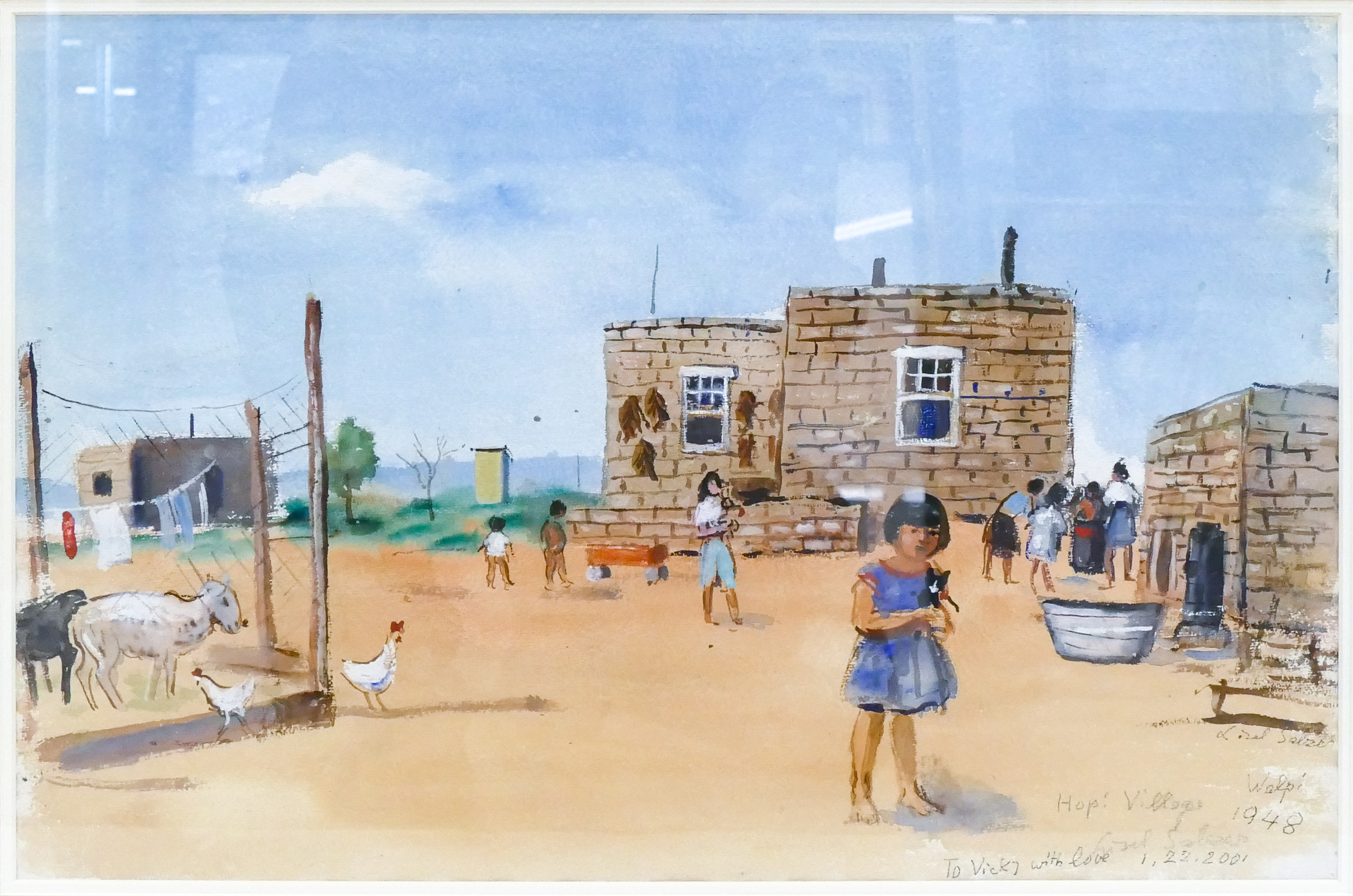 Lisel Salzer ''Hopi Village''