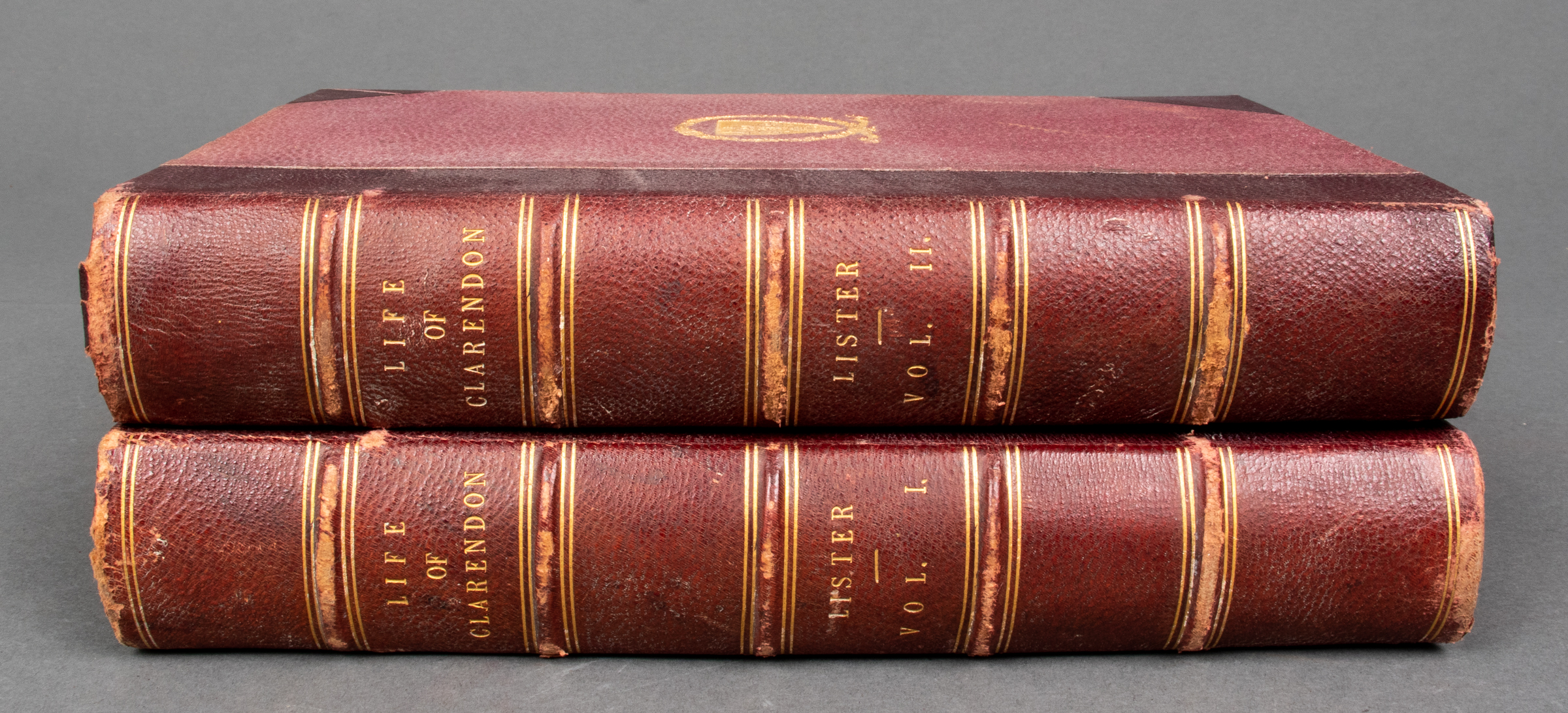 LISTER LIFE OF CLARENDON, 2 VOLUMES