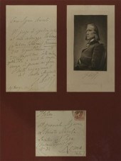LISZT, FRANZ Autograph letter