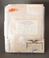 [Literary Ephemera Autographs]