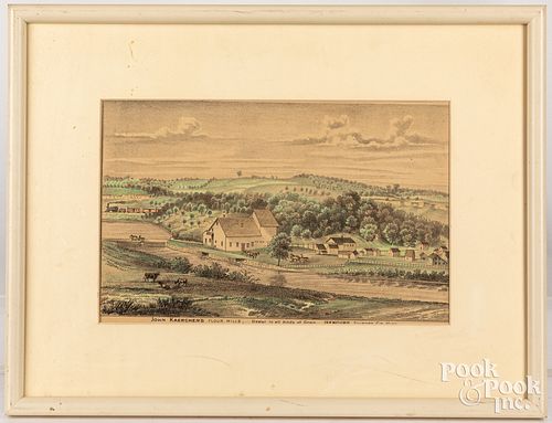 LITHOGRAPH, 19TH C.John