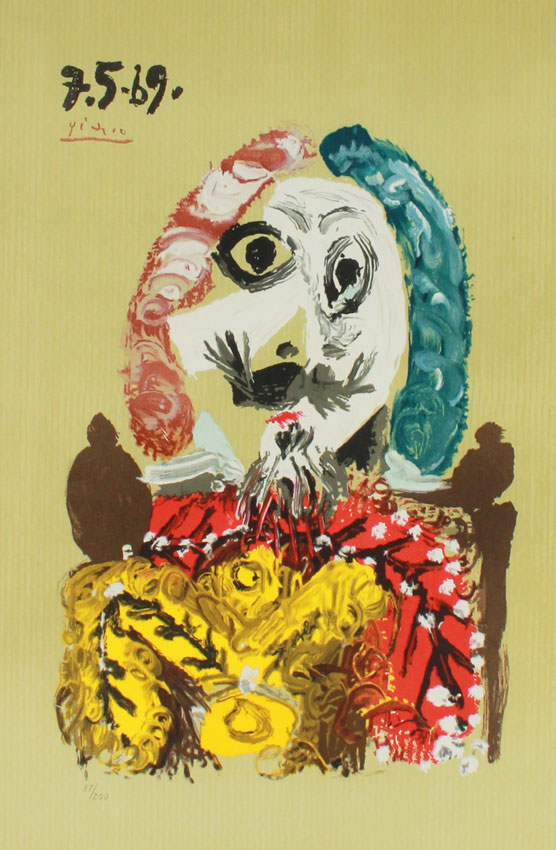 LITHOGRAPH AFTER PICASSO FROM