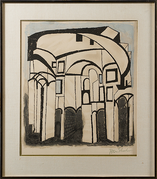 Lithograph by Ben Shahn Ben Shahn
