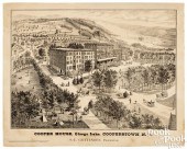 LITHOGRAPH COOPER HOUSE, OTSEG