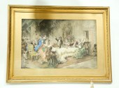 LITHOGRAPH (EUROPEAN  LATE 19T