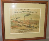LITHOGRAPH JACOB STAUFFERca. 1